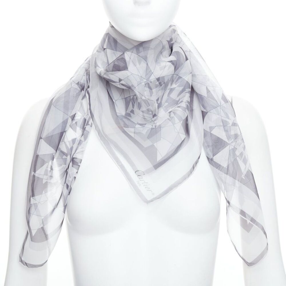 Cartier Silk Square Scarf